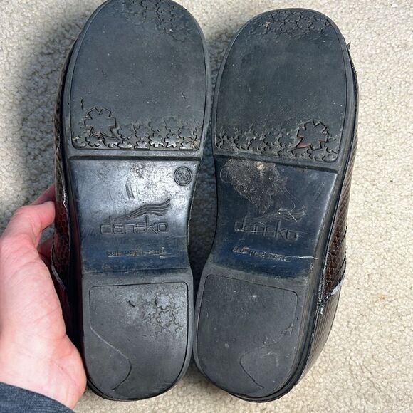 Dansko Bronze Slip On Clogs Size 38 - Picture 7 of 7